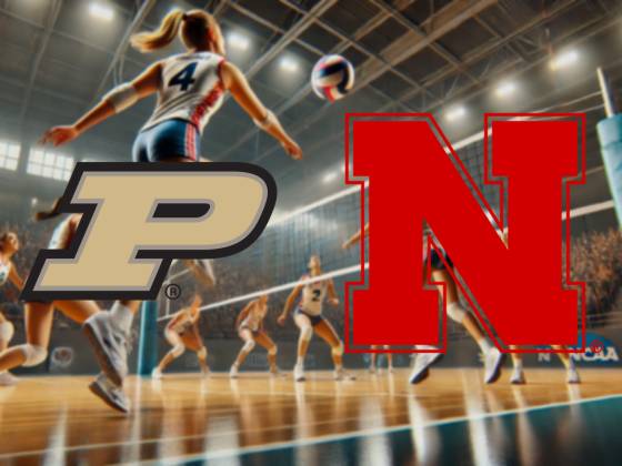 Purdue Boilermakers at Nebraska Cornhuskers Womens Volleyball